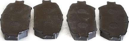 WXQP 42237 - Brake Pad Set, disc brake www.autospares.lv