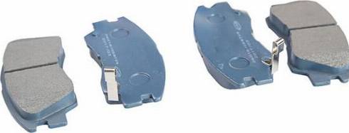 WXQP 42222 - Brake Pad Set, disc brake www.autospares.lv