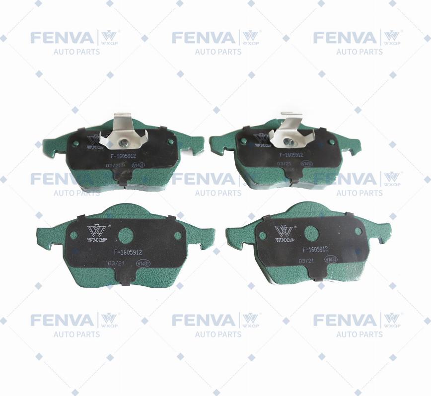 WXQP 540049 - Brake Pad Set, disc brake www.autospares.lv