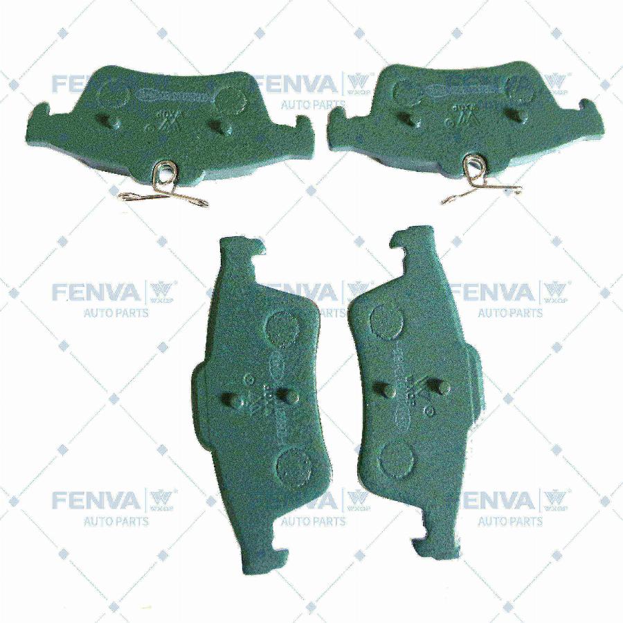 WXQP 540043 - Brake Pad Set, disc brake www.autospares.lv