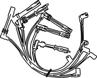 WXQP 550039 - Augstsprieguma vadu komplekts www.autospares.lv