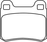 WXQP 140615 - Brake Pad Set, disc brake www.autospares.lv