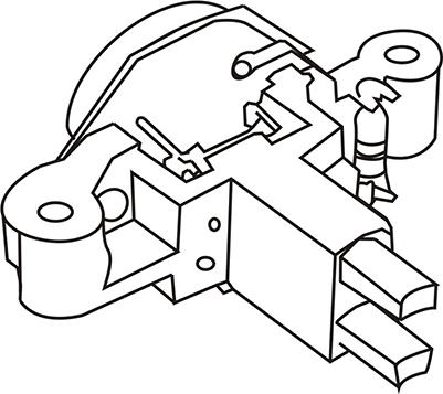 WXQP 150151 - Ģeneratora sprieguma regulators www.autospares.lv