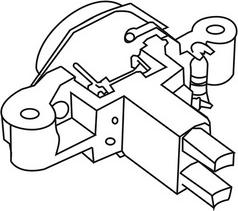 WXQP 150157 - Ģeneratora sprieguma regulators www.autospares.lv