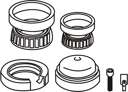 WXQP 160901 - Riteņa rumbas gultņa komplekts autospares.lv