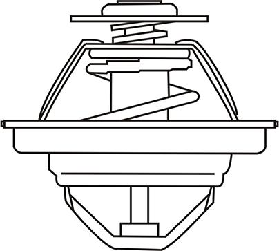 WXQP 120133 - Термостат охлаждающей жидкости / корпус www.autospares.lv