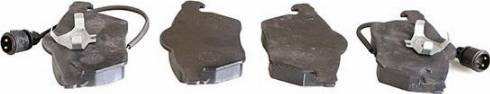 WXQP 340909 - Brake Pad Set, disc brake www.autospares.lv