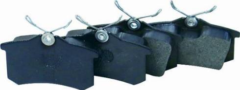 WXQP 340907 - Brake Pad Set, disc brake www.autospares.lv