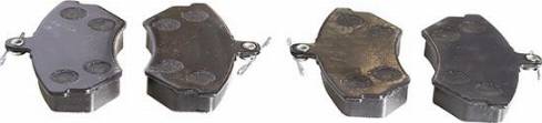 WXQP 340011 - Brake Pad Set, disc brake www.autospares.lv