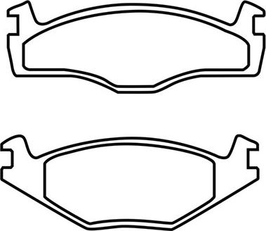 WXQP 340029 - Brake Pad Set, disc brake www.autospares.lv