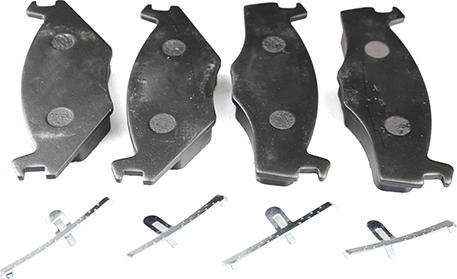 WXQP 340029 - Brake Pad Set, disc brake www.autospares.lv