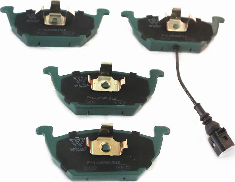 WXQP 340141 - Brake Pad Set, disc brake www.autospares.lv