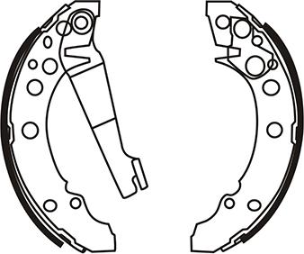 WXQP 340163 - Brake Shoe Set www.autospares.lv