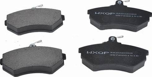 WXQP 340211 - Тормозные колодки, дисковые, комплект www.autospares.lv