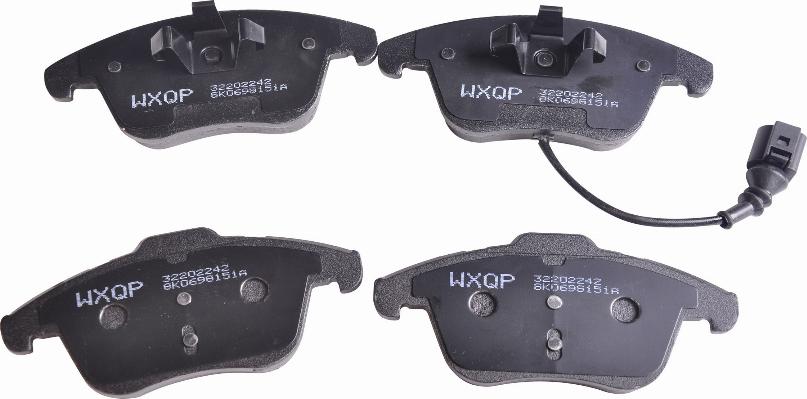 WXQP 340223 - Тормозные колодки, дисковые, комплект www.autospares.lv