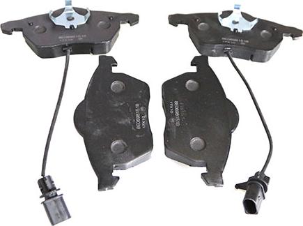 WXQP 341095 - Brake Pad Set, disc brake www.autospares.lv