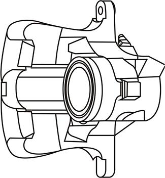 WXQP 341091 - Тормозной суппорт www.autospares.lv