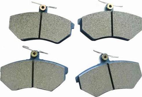 WXQP 341143 - Brake Pad Set, disc brake www.autospares.lv