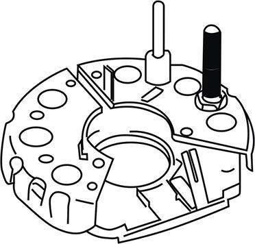 WXQP 350453 - Taisngriezis, Ģenerators www.autospares.lv