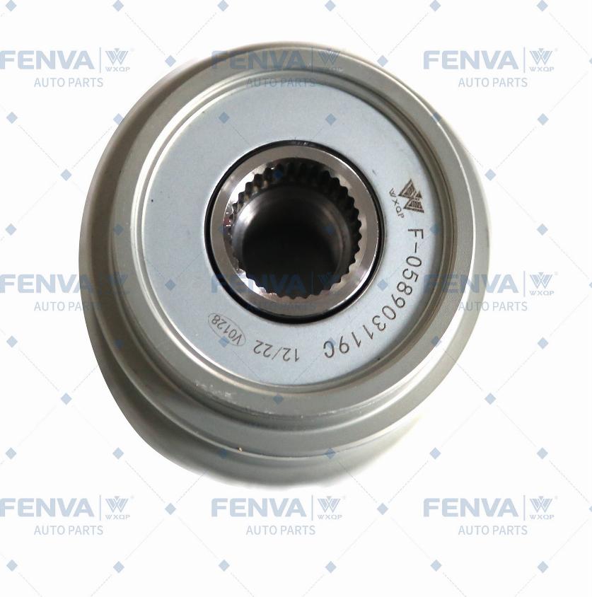 WXQP 350659 - Pulley, alternator, freewheel clutch www.autospares.lv