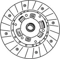 WXQP 361485 - Диск сцепления, фрикцион www.autospares.lv