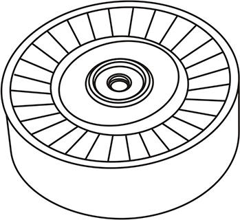 WXQP 311877 - Pulley, v-ribbed belt www.autospares.lv