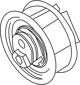 WXQP 313567 - Spriegotājrullītis, Gāzu sadales mehānisma piedziņas siksna autospares.lv