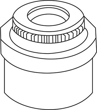 WXQP 312961 - Уплотнительное кольцо, стержень клапана www.autospares.lv