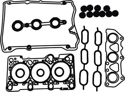 WXQP 312213 - Комплект прокладок, двигатель www.autospares.lv