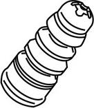 WXQP 381145 - Rubber Buffer, suspension www.autospares.lv