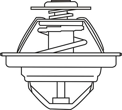 WXQP 320699 - Термостат охлаждающей жидкости / корпус www.autospares.lv