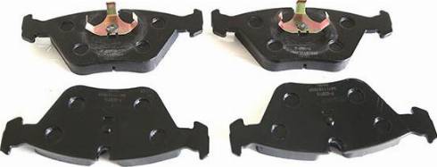 WXQP 240107 - Brake Pad Set, disc brake www.autospares.lv