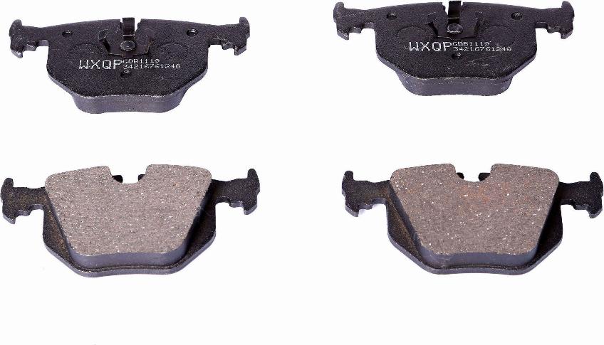 WXQP 240217 - Brake Pad Set, disc brake www.autospares.lv