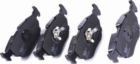 WXQP 240239 - Brake Pad Set, disc brake www.autospares.lv