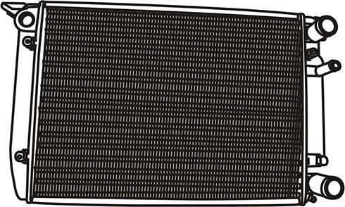 WXQP 220297 - Radiators, Motora dzesēšanas sistēma www.autospares.lv