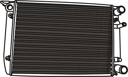 WXQP 220267 - Radiators, Motora dzesēšanas sistēma www.autospares.lv