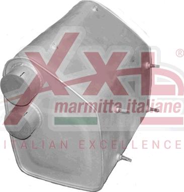 XXLMARMITTEITALIANE K4031 - Vidējais / Gala izpl. gāzu trokšņa slāpētājs www.autospares.lv