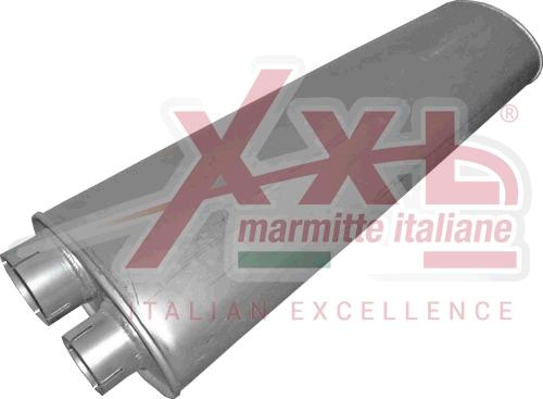 XXLMARMITTEITALIANE K0049 - Vidējais izpl. gāzu trokšņa slāpētājs www.autospares.lv