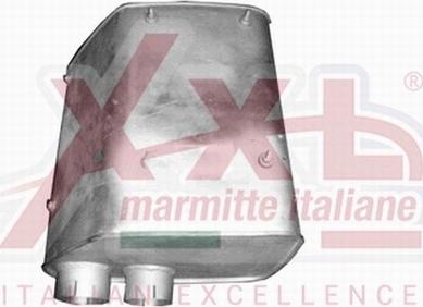 XXLMARMITTEITALIANE K0154 - Vidējais / Gala izpl. gāzu trokšņa slāpētājs www.autospares.lv