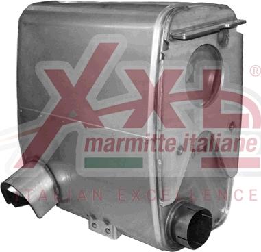 XXLMARMITTEITALIANE KAT3989 - Izplūdes gāzu trokšņa slāpētājs (pēdējais) www.autospares.lv