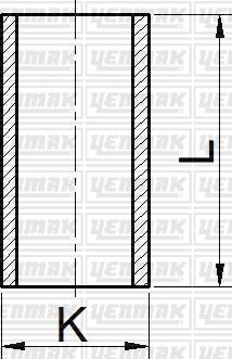 Yenmak 51-65403-000 - Cilindra čaula autospares.lv