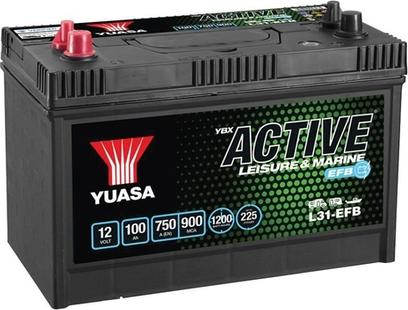 Yuasa L31-EFB - Startera akumulatoru baterija www.autospares.lv