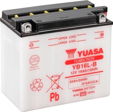 Yuasa YB16L-B - Startera akumulatoru baterija www.autospares.lv