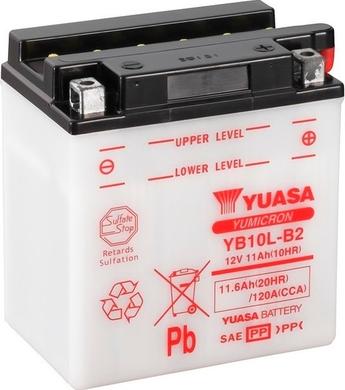 Yuasa YB10L-B2 - Startera akumulatoru baterija www.autospares.lv