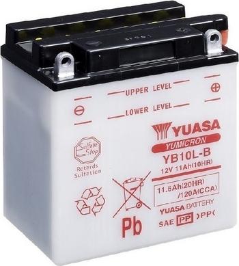 Yuasa YB10L-B - Startera akumulatoru baterija www.autospares.lv