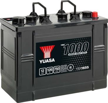 Yuasa YBX1655 - Startera akumulatoru baterija www.autospares.lv
