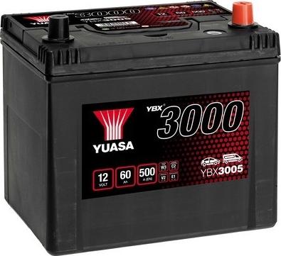 Yuasa YBX3005 - Starter Battery www.autospares.lv