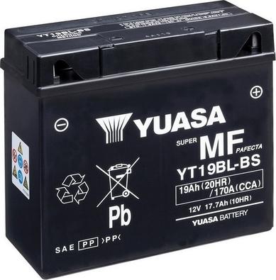 Yuasa YT19BL-BS - Startera akumulatoru baterija www.autospares.lv