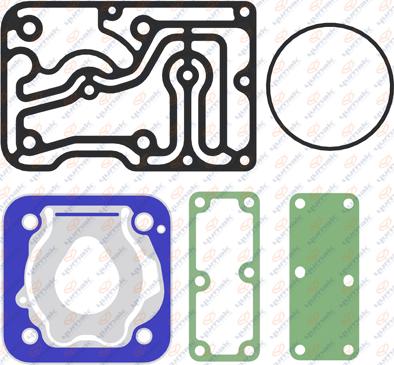 YUMAK RK.01.213.03 - Remkomplekts, Kompresors www.autospares.lv