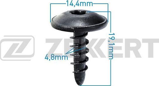 Zekkert BE-1089 - Clip, trim / protective strip www.autospares.lv